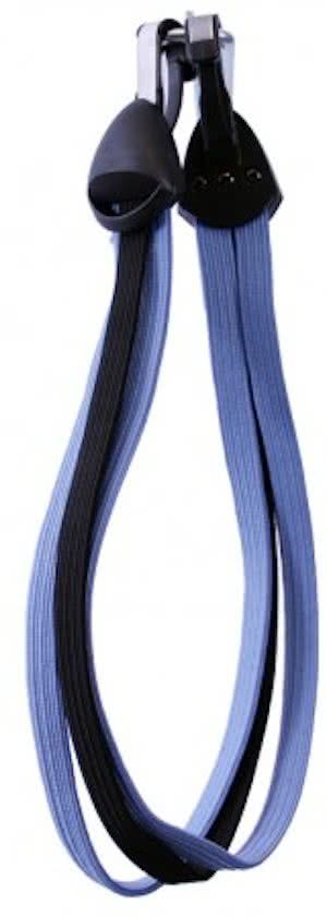 Bibia triobinder haak l bl/zw