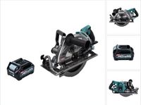 Makita RS 002 GD1 Scie circulaire sans fil 40 V max. 260 mm sans balai + 1x batterie 2,5 Ah - sans chargeur