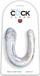 King Pipedream Products King Cock Clear Dubbele Dildo Trouble 33 cm