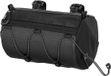 Unyqoos® Sacoche de guidon pour vélo – sacoche de guidon compacte de 3,8 litres avec fermeture éclair continue, sangle élastique externe et fermeture Velcro, unisexe
