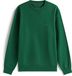 Tommy Hilfiger Ess Seasonal Fleece Crewneck Mw0mw40000 Sweatshirt om aan te trekken voor heren, groen, XXL