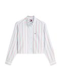 Tommy Hilfiger Chemise courte ample Kingly Blue/multi Stripe