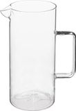 Secret de Gourmet Water Karaf/schenkkan met schenktuit - glas - 1.5 Liter - D10 x H22 cm