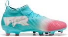 Puma Future 8 Match Re-Charge Fg/Ag Jr Voetbalschoenen - Lichtblauw - Maat 32