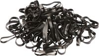 Kerbl Hofman Animal Care Excellent Elastiekjes – Haarstyling voor jouw paard – Geschikt voor paarden – Silicone – 500 Stuks - Zwart