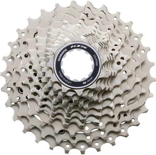 Shimano CS-R7000 cassette 11-voudig zilver Uitvoering 11-30 tanden