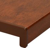 vidaXL - Raamdorpel - Bruin - Hout - 160 x 10 x 4,5 cm - PVC