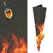 FireMat GreenSilk Edition 50x80 cm – tapis ignifuge vert pour appareils électriques, antidérapant, pour cuisine, bureau et table