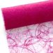 Sizoweb, originele tafelband, tafelloper, 25 m x 20 cm, kleur fuchsia, roze, voor bruiloft
