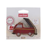 Zenker 44861 Uitsteekvormpje, gezandstraald, brandweerwagen, koekjessnijder, roestvrij staal, zilver, 6,4 x 7,7 cm