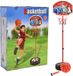 vidaXL Kinderbasketbalset verstelbaar 120 cm