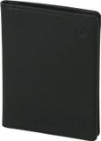 Esquire Logo ID etui leer 9 cm - zwart