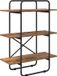 vidaXL Boekenplank 3-laags 80 x 35 x 105 cm PB Eikenhout