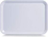 Zeller dienblad rechthoek - wit - melamine - 44 x 32 cm