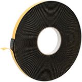 vidaXL Zelfklevende schuimtape - Zwart - 10mm x 10m