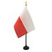 AZ FLAG Tafelvlag Polen 15x10 cm
