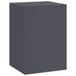 VidaXL Plantenstandaard Antraciet Staal 24 x 24 x 75 cm