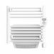 Heallux Aldea Radiateur soufflant électrique 1300W