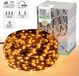 ecd germany LED Micro Cluster lichtketting 45 m met 1500 warmwitte LED's en 8 functies