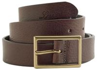 Levi's Dames Baggy & Puffer OTW Bovine Riem, Leather Brown, 70