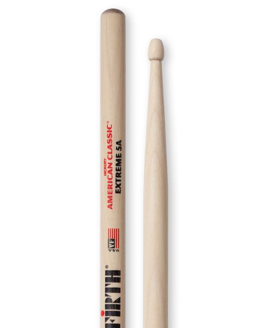 Vic Firth Extreme 5A Drumsticks - Wood