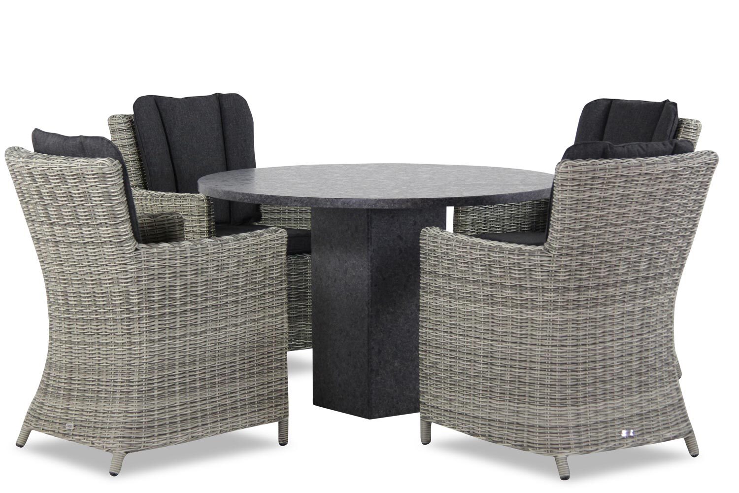 Garden Collections Venerdi/Graniet 120 cm dining set 5-delig