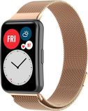 Strap-it Luxe Milanese band - rosé goud