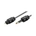 Goobay 51225 Toslink optische digitale audioverbindingskabel, 2,2 mm diameter, 2 m kabellengte