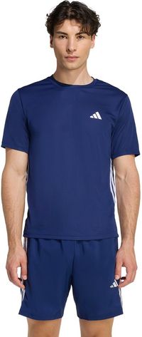 Adidas Performance Workout Essentials Base 3-Stripes T-Shirt Homme Bleu M