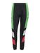 ADIDAS PERFORMANCE Sportbroek 'FMF EQT' kiwi / watermeloen rood / zwart / wit