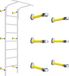 Icecat Manchon de fixation pour montage mural, 1 pièce - jaune