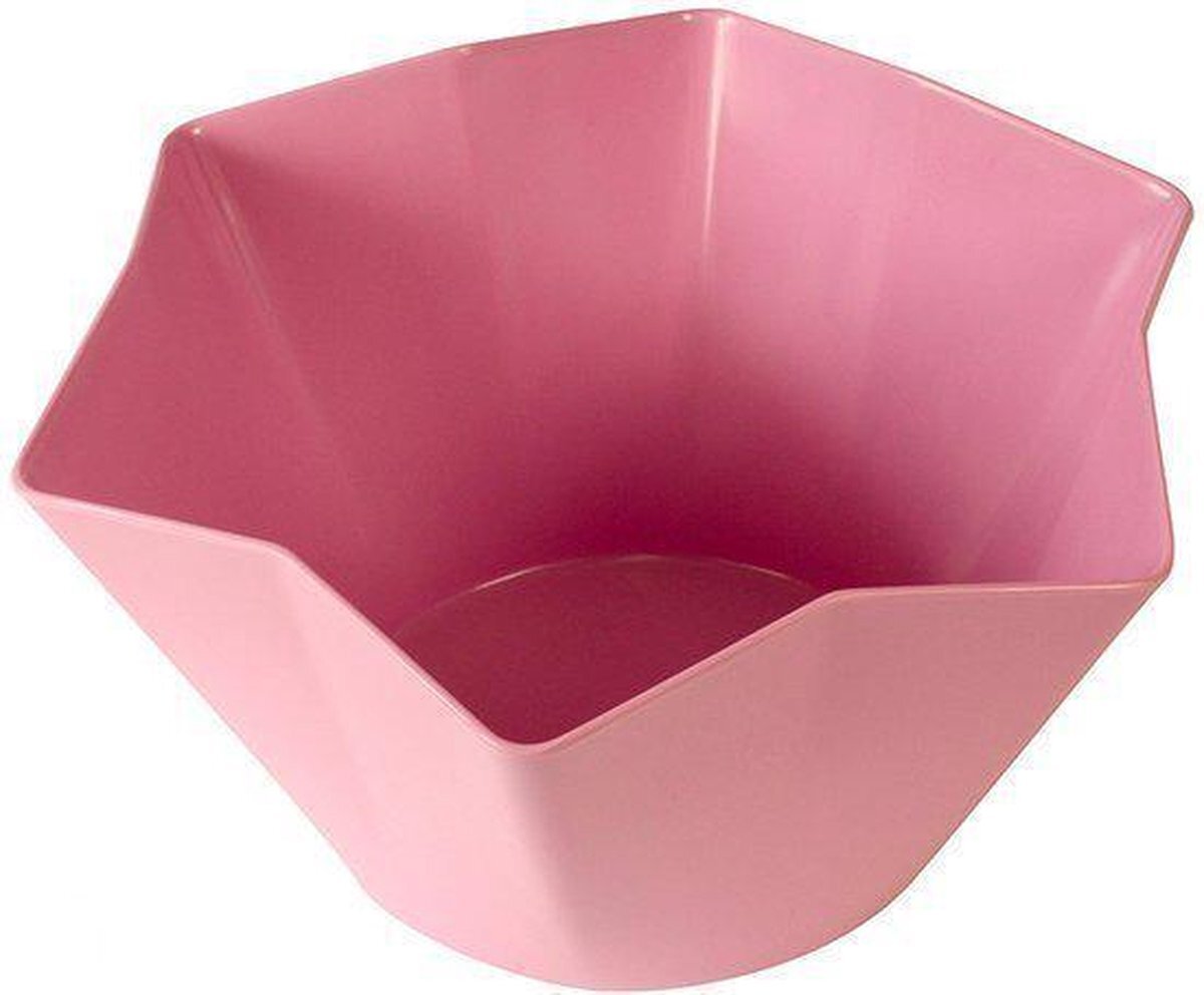 Cookut Strass Saladeschaal - Groot - Melamine - 28 cm - Roze