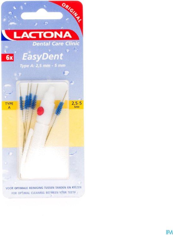 Lactona EasyDent Combi-Cleaner Type A 2,5 - 5 mm - 6 st - Rager