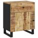 vidaXL Nachtkastje 50x33x60 cm Massief Mangohout en Bewerkt Hout