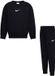 Nike Kids Essential Fleece Crew Set Lange Mouwen Zwart 24 maanden Jongens,Meisjes
