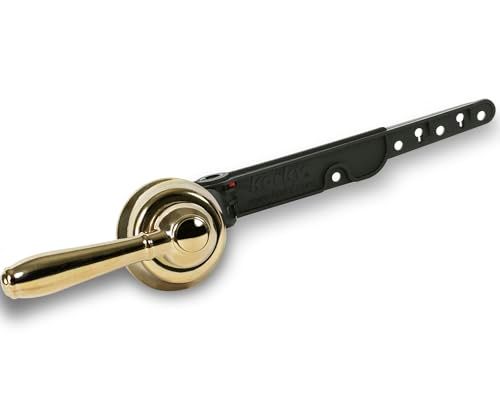 Korky 6021AM StrongARM Toilet Handle, Polished Gold