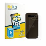 BROTECT - Screenprotector voor HMD 2660 Flip 4G (Achterkant) - Folie Beschermfolie transparant 6 Stuks