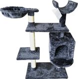 Gloria Scratching Post for Cats Gloria Jarama Tree Grey Paper Sisal (35 x 100 x 60 cm)