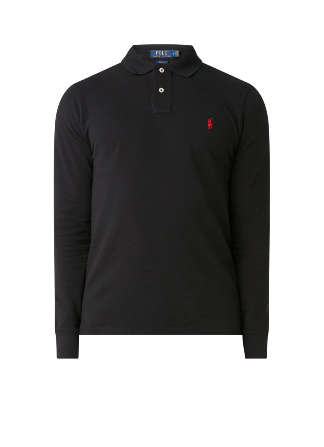 Ralph Lauren Slim fit polo van piqué katoen