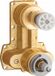 Deante Box Thermostatische Inbouwbox BXY M44 - Messing