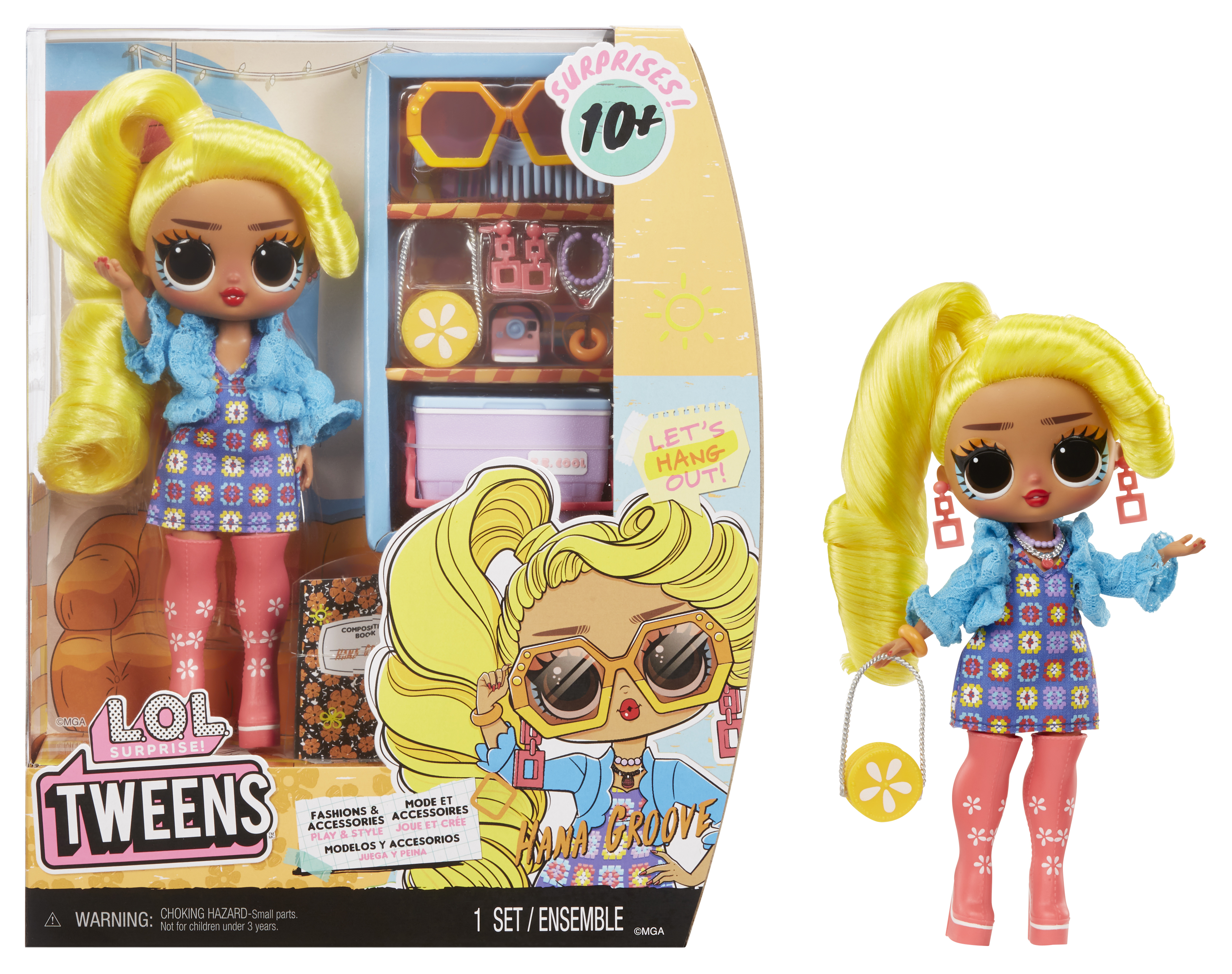 MGA Entertainment L.O.L. Surprise! Tweens-modepoppen - Hana Groove