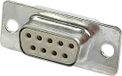 Harting 09 67 209 4704 Connecteur D-sub femelle 180 ° 9 pôles Cosse à souder 1 pièce(s)