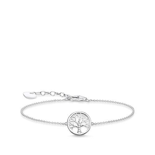 Thomas Sabo dames. 925_Sterling_Silber Zilver Brillantschliff Zirkonia - 4051245397956