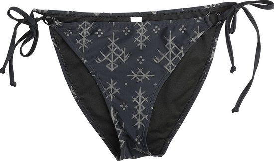 Black Premium by EMP Zwarte bikinibroek met print - Dames - S