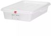HENDI GN 2/3 bak polypropyleen 13,5 l luchtdicht 35,4x32,5x15 cm transparant
