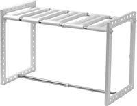 CaliCosy Évier de cuisine extensible 38x27x38cm Blanc Plastique