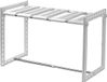 CaliCosy Évier de cuisine extensible 38x27x38cm Blanc Plastique