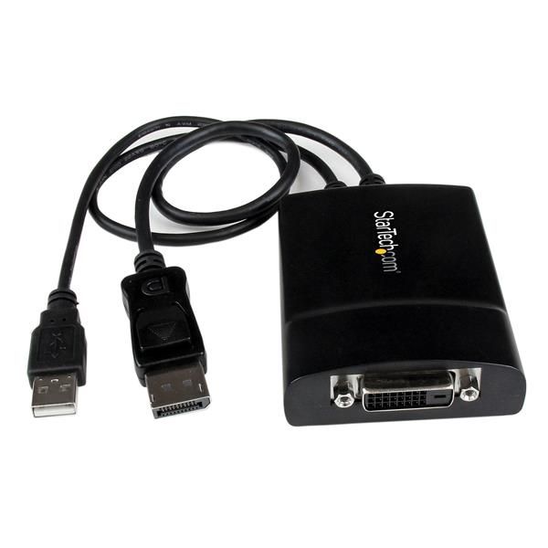 StarTech.com DisplayPort naar DVI dual link active video adapter / converter DP naar DVI-D 2560x1600 - Zwart