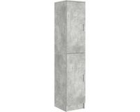 vidaXL Highboard Beton Grijs 35 x 39 x 168 cm