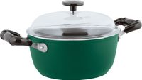 Sambonet Vintage Kookpan - Incl. Deksel - Aluminium - Ø24cm - Groen